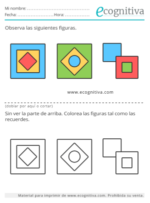 memoria con colores y formas ejercicio septiembre 2023