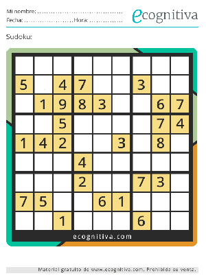 sudoku para imprimir enero 24