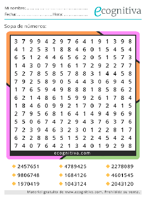 sopa de numeros marzo 24