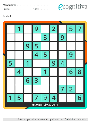 sudoku ecognitiva marzo 24
